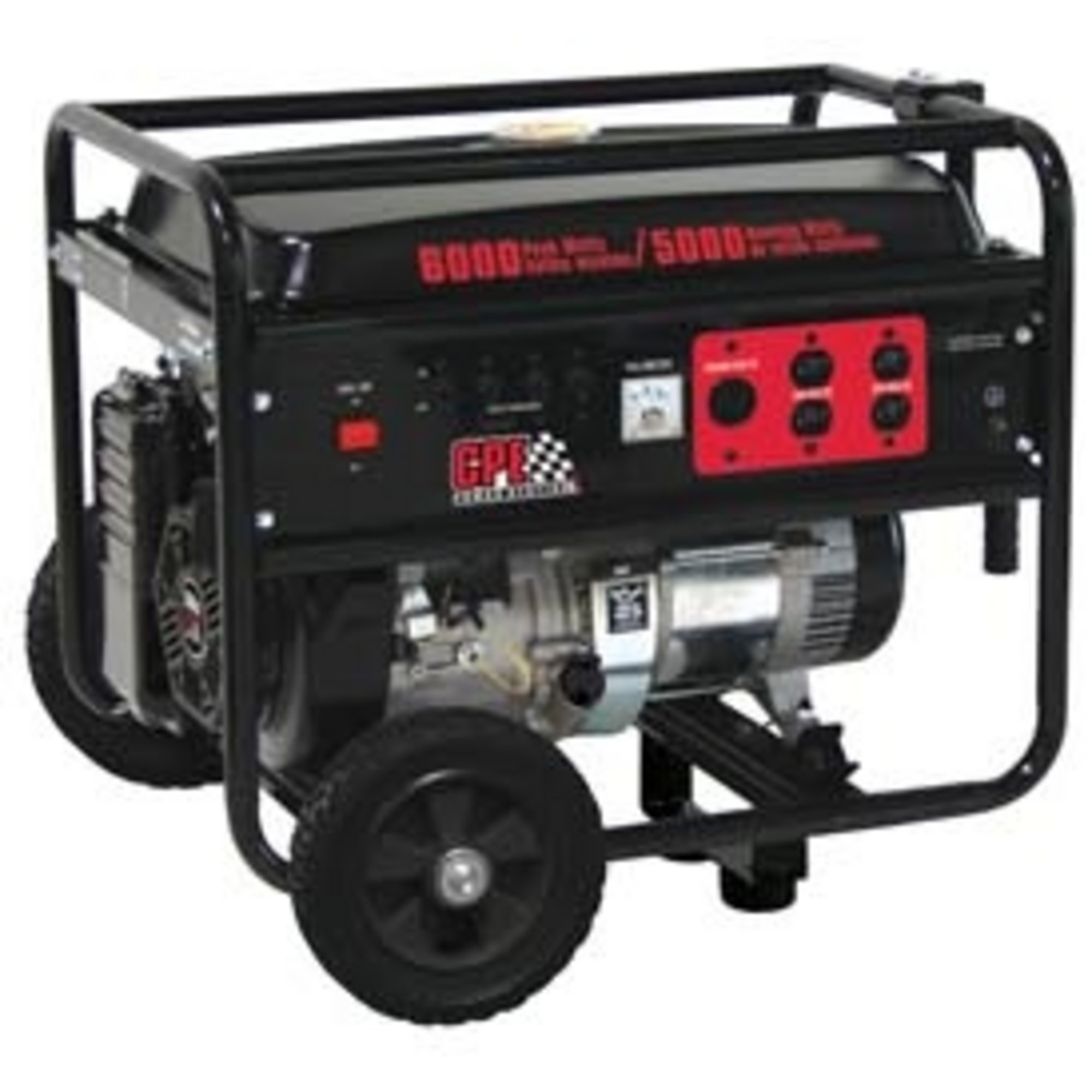 Champion Portable Generator — 6000 Surge Watts, 5000 Rated Watts, Model# 41111